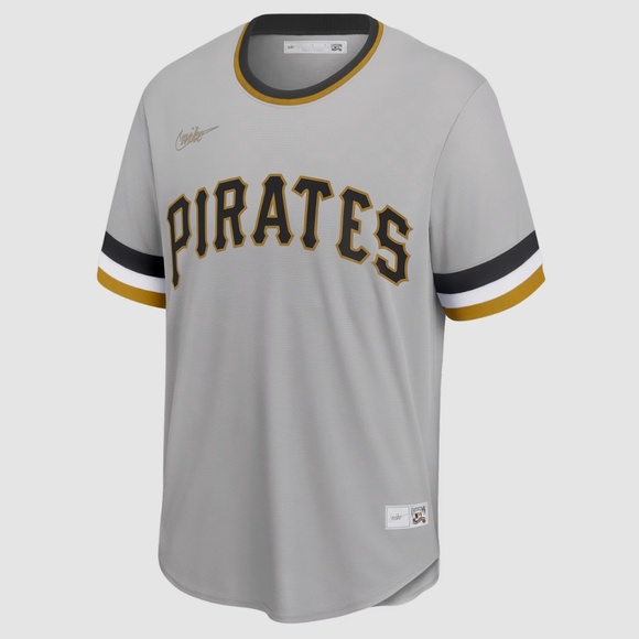 Roberto Clemente Pittsburgh Pirates Nike Throwback Cooperstown Collection Limite - Picture 2 of 4
